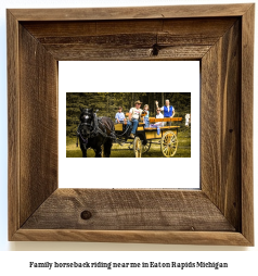 family horseback riding near me in Eaton Rapids, Michigan